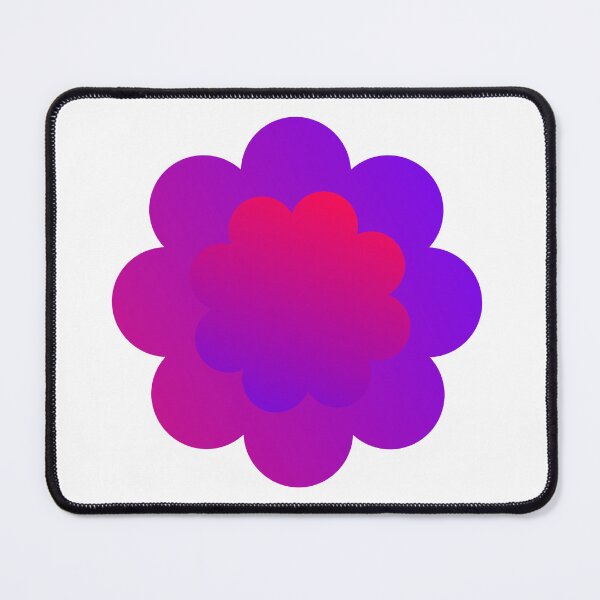Item preview, Pink and Purple Flower Shape designed and sold by GreenDelusional.
