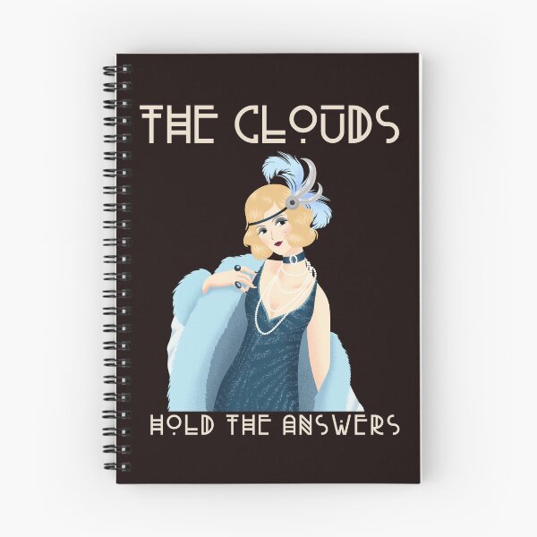 Item preview, THE CLOUDS | HOLD THE ANSWERS  | ROARING 20's SERIES —  MYSTERY EDITION  designed and sold by WitLounge.