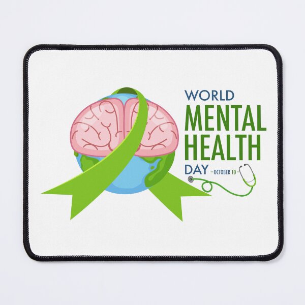 Item preview, World Mental Health Day Global Awareness designed and sold by debbiebento.