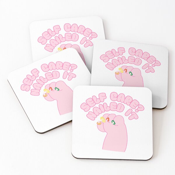 Item preview, Self Care? I Nailed It! – Cute Kawaii Cat Paw Manicure Design designed and sold by BritishDelights.