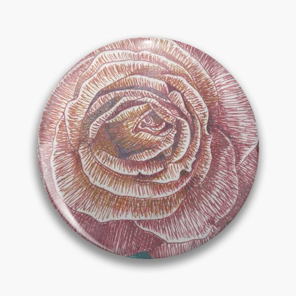 Item preview, Flaming rose- mixed media collage  designed and sold by LMT-art.