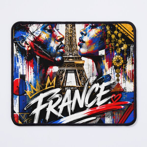 Item preview, France Paris — African Cubist Art | Eiffel Tower Street Art | ZK PRO Design designed and sold by zalakopro.