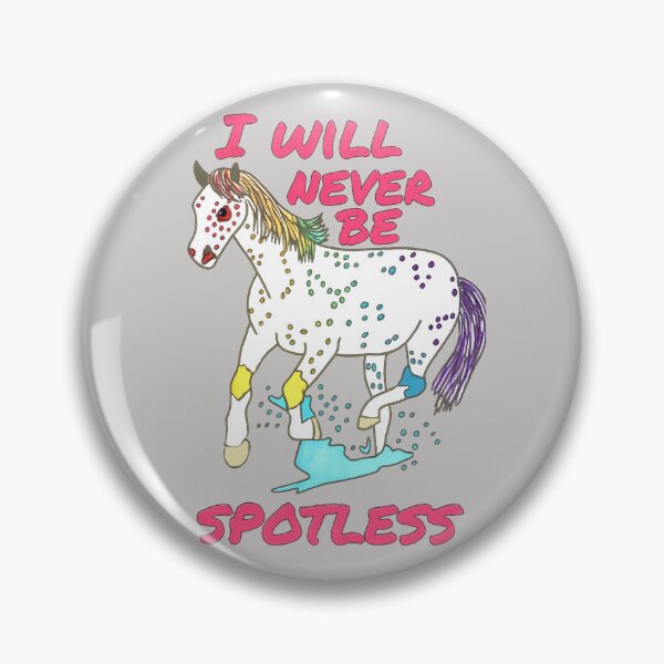 Item preview, never be spotless-paint version designed and sold by creativecowgirl.