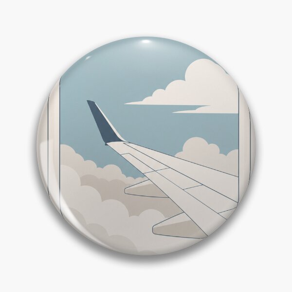 Item preview, Minimalist Airplane Window Travel Design - Wanderlust Adventure Gift designed and sold by VisualArtsOasis.