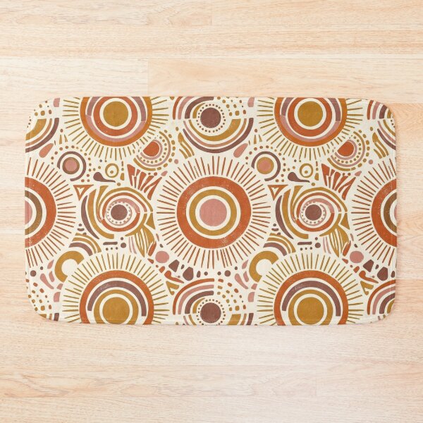 Item preview, Retro Solar Echoes Seamless Pattern designed and sold by MoonwoodStudio.
