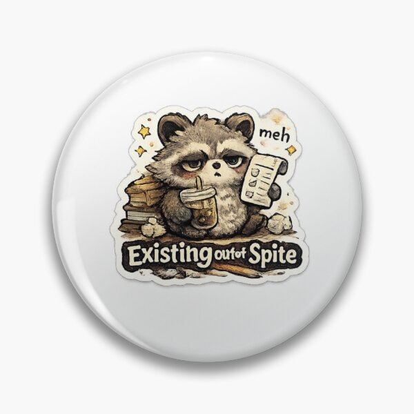 Item preview, Existing Out of Spite Raccoon designed and sold by trippinimages.