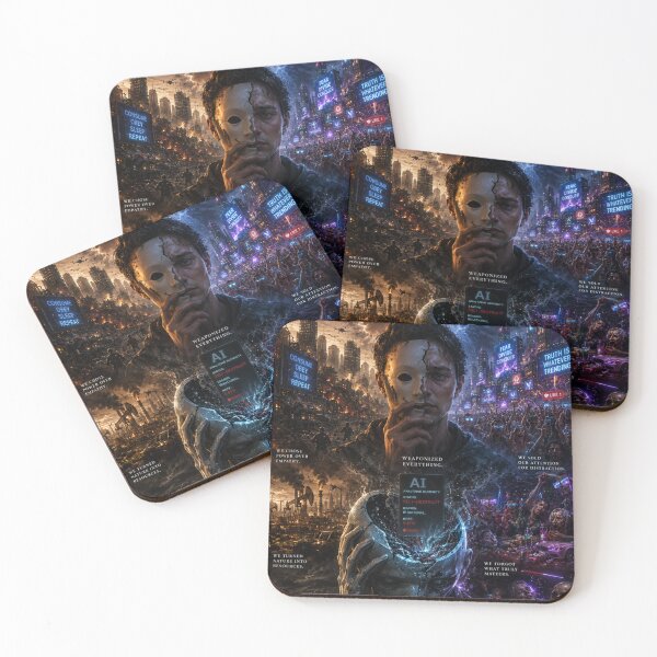 Item preview, Futuristic Android Cyberpunk City Portrait designed and sold by bbbpetr100.
