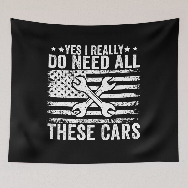 Item preview, Yes I Really Do Need All These Cars Funny Car Enthusiast Shirt | Car Guy Gift | Automotive Humor Design designed and sold by 76Valeria.