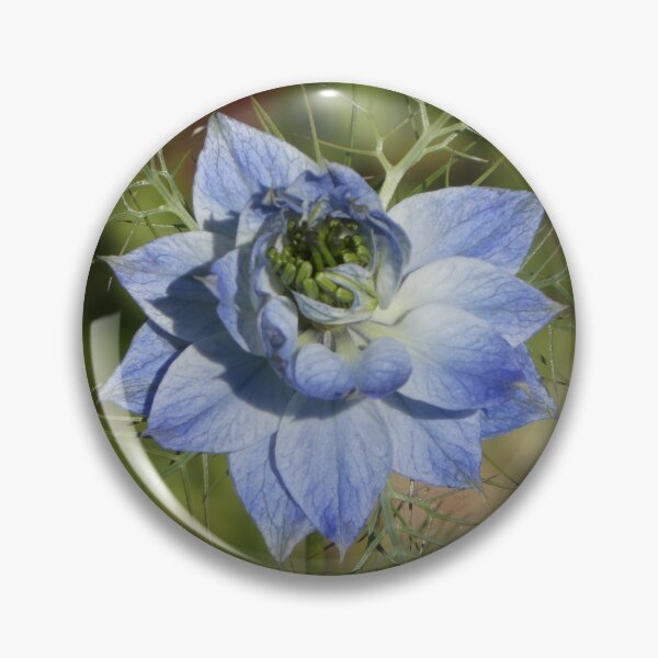 Item preview, Blue Love In A Mist designed and sold by CymaticResonanceArt.