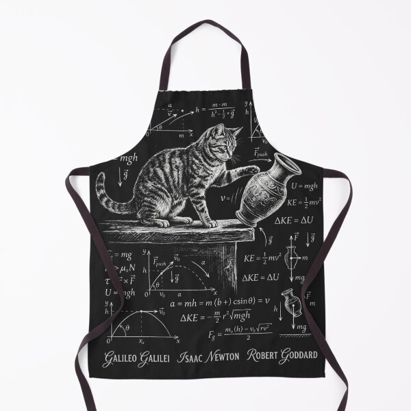 Item preview, What Cats Really Think - Funny Cat Physics Science Formula designed and sold by legendaryskins.
