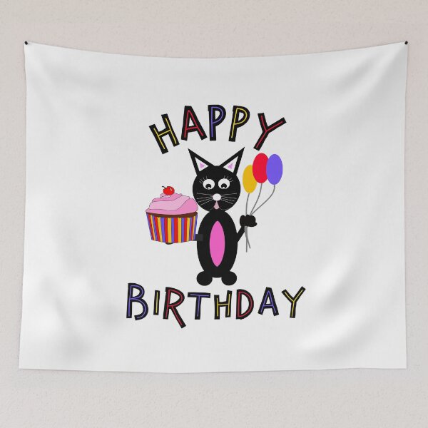 Item preview, Happy Birthday Cake designed and sold by Sartoris Art.