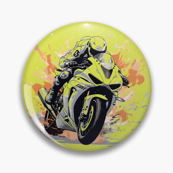 Item preview, Racing Motorcycle designed and sold by Magenta Merch.