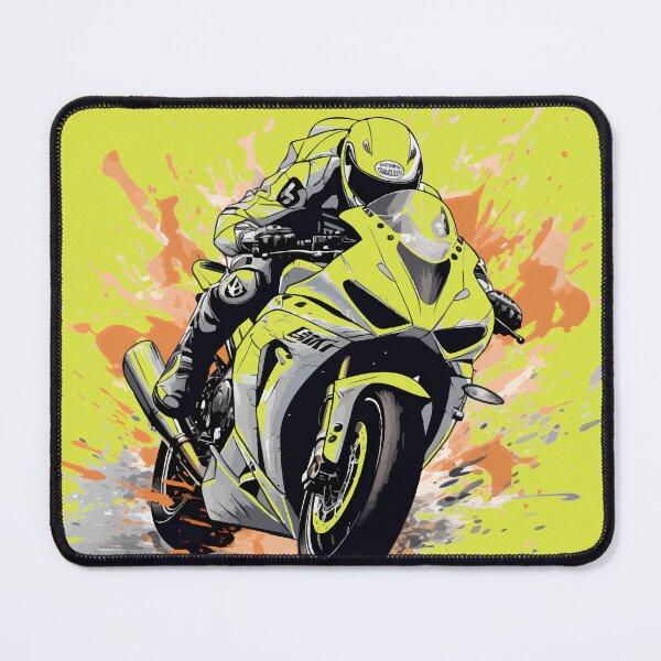 Item preview, Racing Motorcycle designed and sold by Magenta Merch.