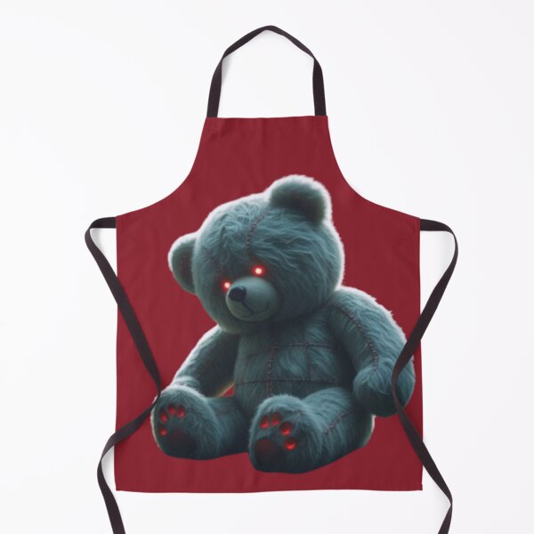 Item preview, Haunted Teddy Bear Dark Fantasy Art designed and sold by Yelter.