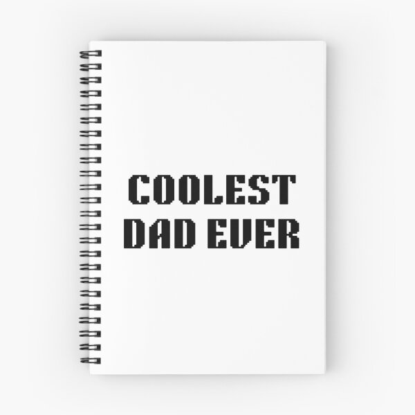 Item preview, Coolest Dad Ever Pixel Font Print | Retro Gamer Dad Gift | Bold Father's Day Typography Tee designed and sold by The-SilentPlace.