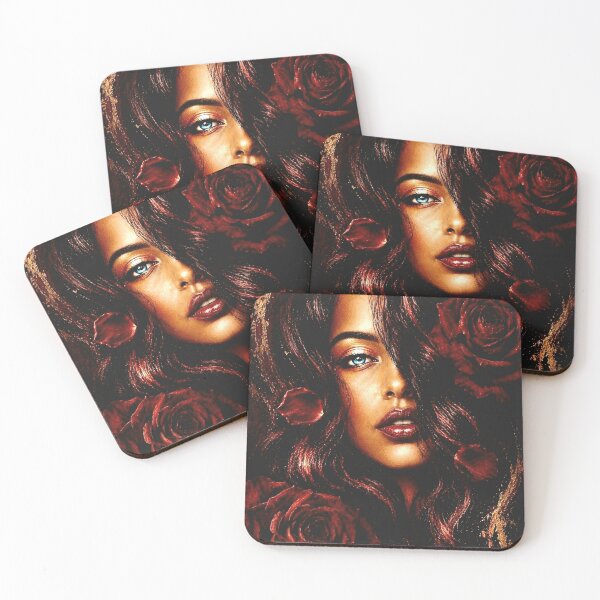 Item preview, Midnight Rose Muse designed and sold by ArtbyValks.
