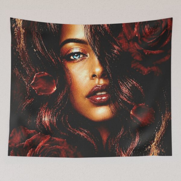 Item preview, Midnight Rose Muse designed and sold by ArtbyValks.