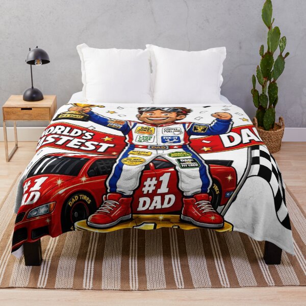 Item preview, Race Car Dad World's Fastest Father's Day Gift designed and sold by Zara Art House.