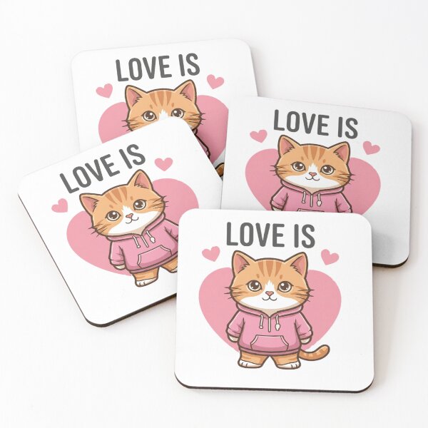 Item preview, Cute kitten in a hoodie with a heart designed and sold by Ahmedsyde.