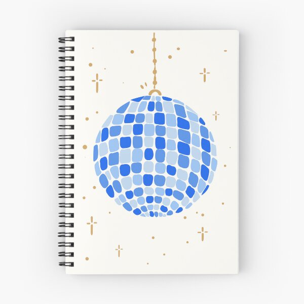 Artikelvorschau, Stilisierte blaue Discokugel entworfen und verkauft von Hart Design.
