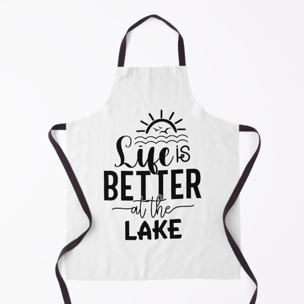 Item preview, Life Is Better at the Lake – Classic Lake Life Design designed and sold by EmeraldeaArt.