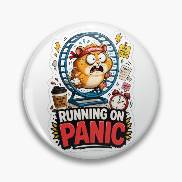 Item preview, Running On Panic Hamster designed and sold by Vitalka-uk.