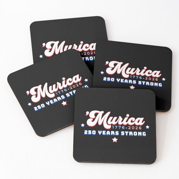 Item preview, 'Murica 250 Years Strong 1776 to 2026 Retro Patriotic designed and sold by Horizon Collective.