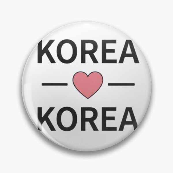Item preview, Minimalist Korean heart design for fans designed and sold by Ahmedsyde.