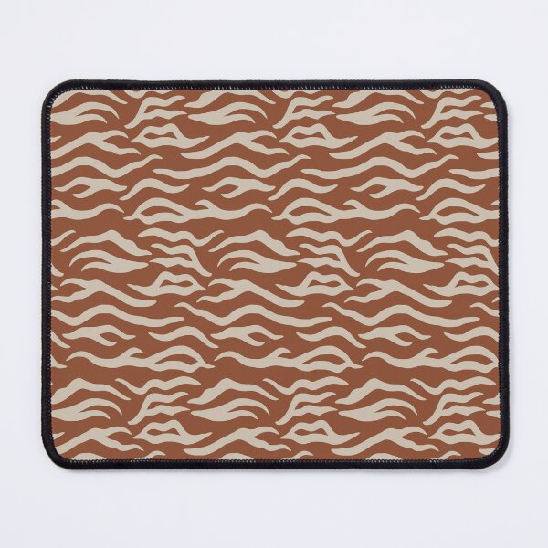 Item preview, Copper and Sand tiger print designed and sold by pattern-archive.