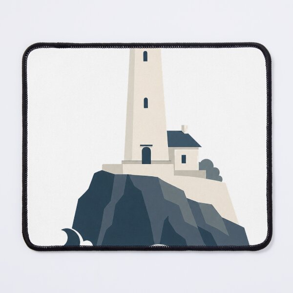 Item preview, Minimalist Lighthouse Travel Design - Wanderlust Adventure designed and sold by VisualArtsOasis.
