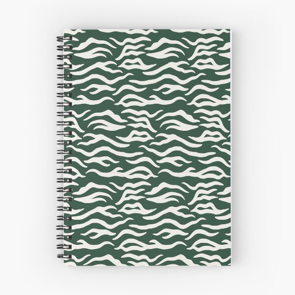 Item preview, Green and Cream tiger print designed and sold by pattern-archive.
