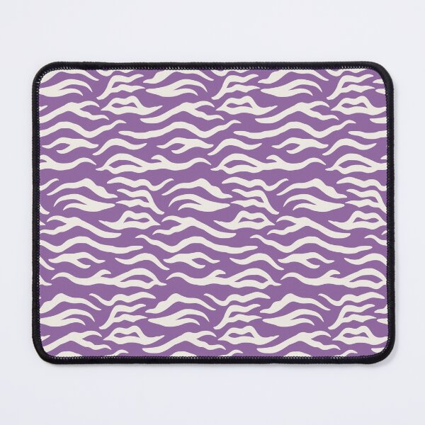 Item preview, Purple and Cream tiger print designed and sold by pattern-archive.