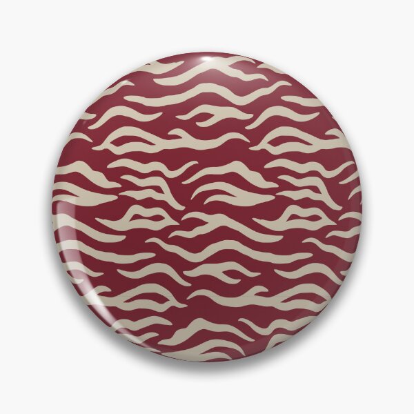 Item preview, Red and Beige tiger print designed and sold by pattern-archive.