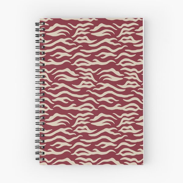 Item preview, Red and Beige tiger print designed and sold by pattern-archive.