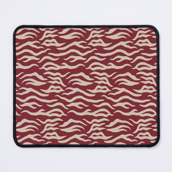 Item preview, Red and Beige tiger print designed and sold by pattern-archive.