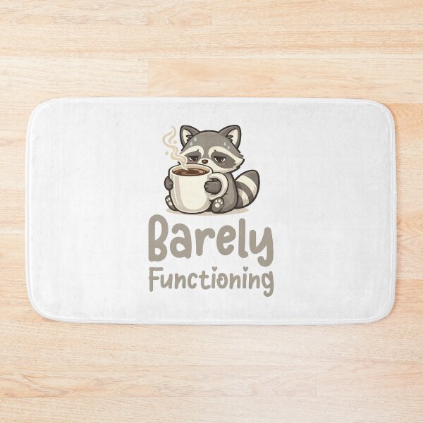 Item preview, Barely Functioning Raccoon designed and sold by MouhamedAdel95.