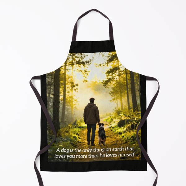 Item preview, A Dog's Love Never Fades - Forest Friendship designed and sold by DervoTeck2767.