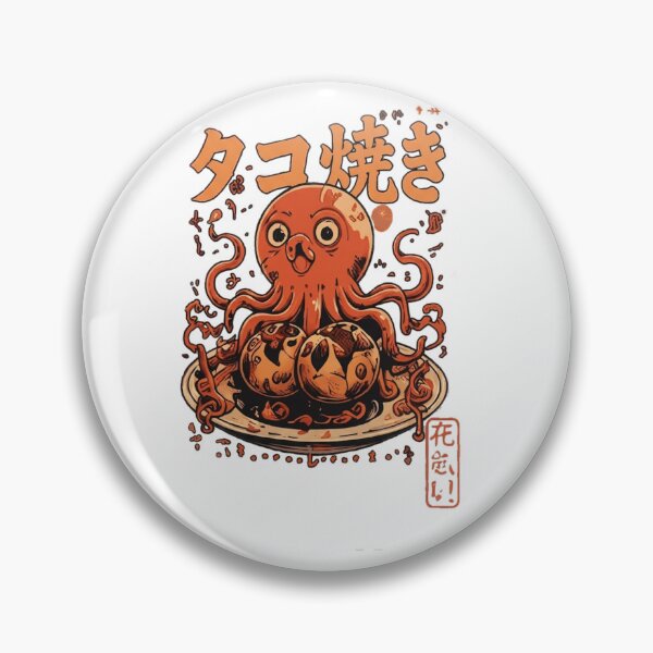 Item preview, Cute Takoyaki Octopus Street Food designed and sold by Ahmedsyde.