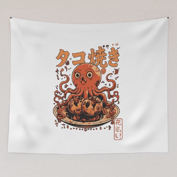 Item preview, Cute Takoyaki Octopus Street Food designed and sold by Ahmedsyde.