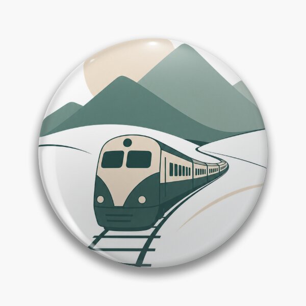 Item preview, Minimalist Train Journey Travel Design - Wanderlust Adventure designed and sold by VisualArtsOasis.