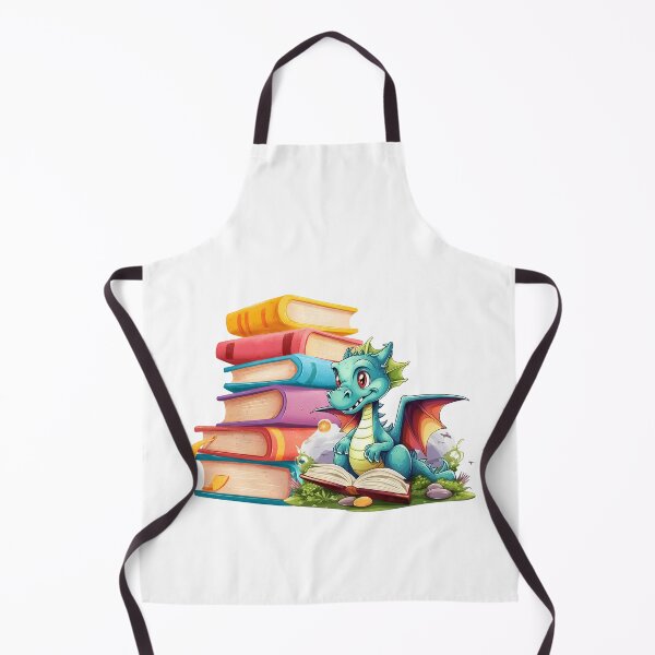 Item preview, Easily Distracted by Dragons and Books designed and sold by Dinaelsherkawy.