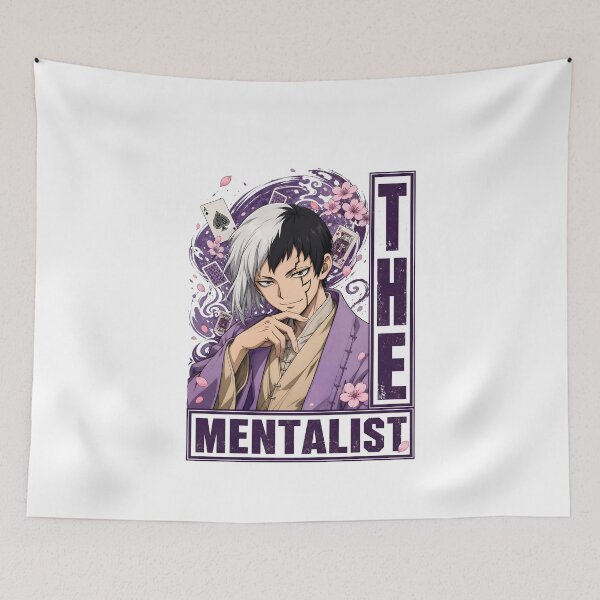 Item preview, The Mentalist Card Magician Cherry Blossom Vector designed and sold by sidki-SDK.