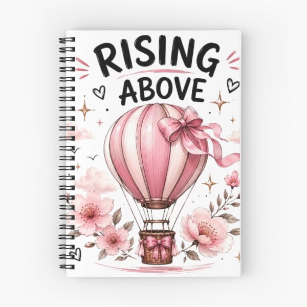 Item preview, Hot air balloon with bow and flowers illustration designed and sold by Ahmedsyde.