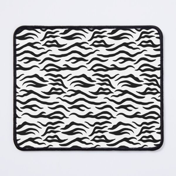 Item preview, White and Black tiger print designed and sold by pattern-archive.