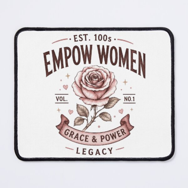 Item preview, Empower Women Rose Grace & Power Illustration designed and sold by Ahmedsyde.
