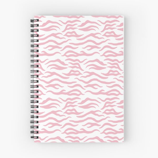 Item preview, White and Blush tiger print designed and sold by pattern-archive.