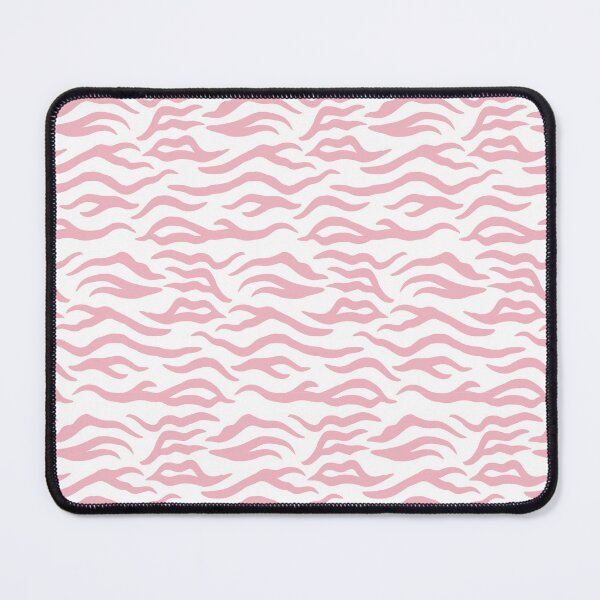 Item preview, White and Blush tiger print designed and sold by pattern-archive.