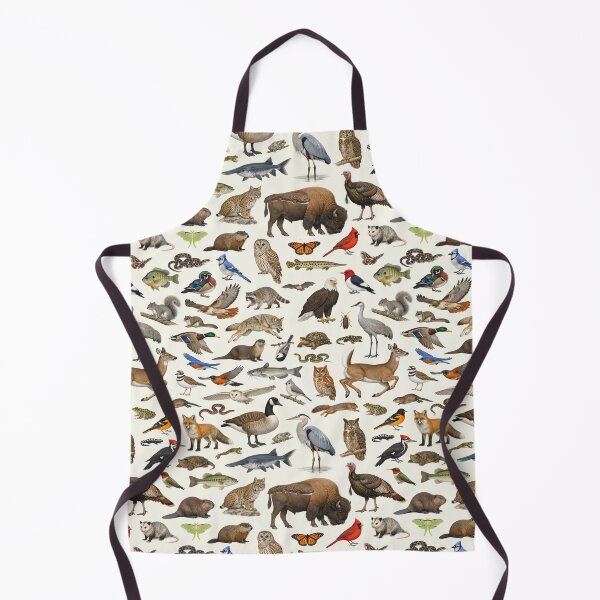 Item preview, Animals of Indiana Retro Style Identification Chart designed and sold by kakarikihill.