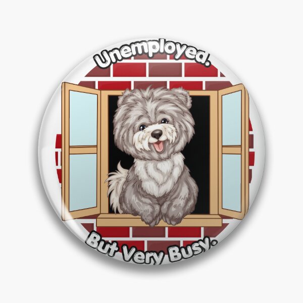 Item preview, Unemployed. But Very Busy designed and sold by ByLolaLovegood.