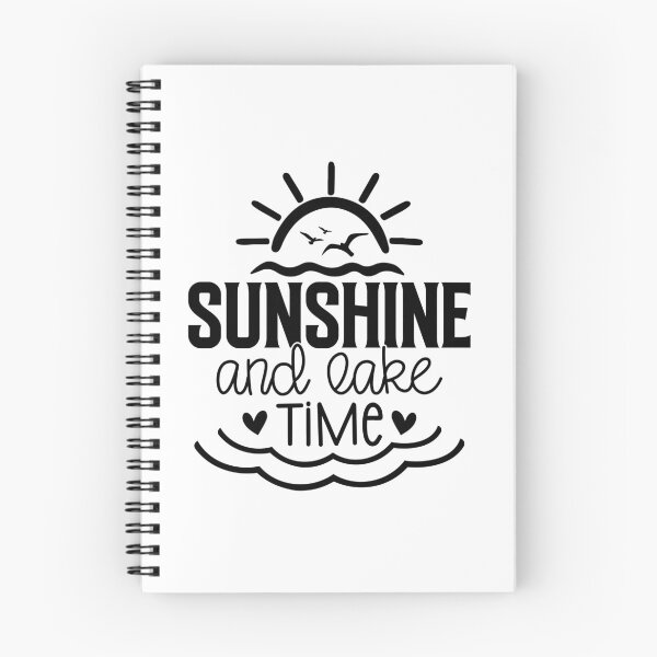 Item preview, Sunshine and Lake Time – Summer Lake Life Design designed and sold by EmeraldeaArt.